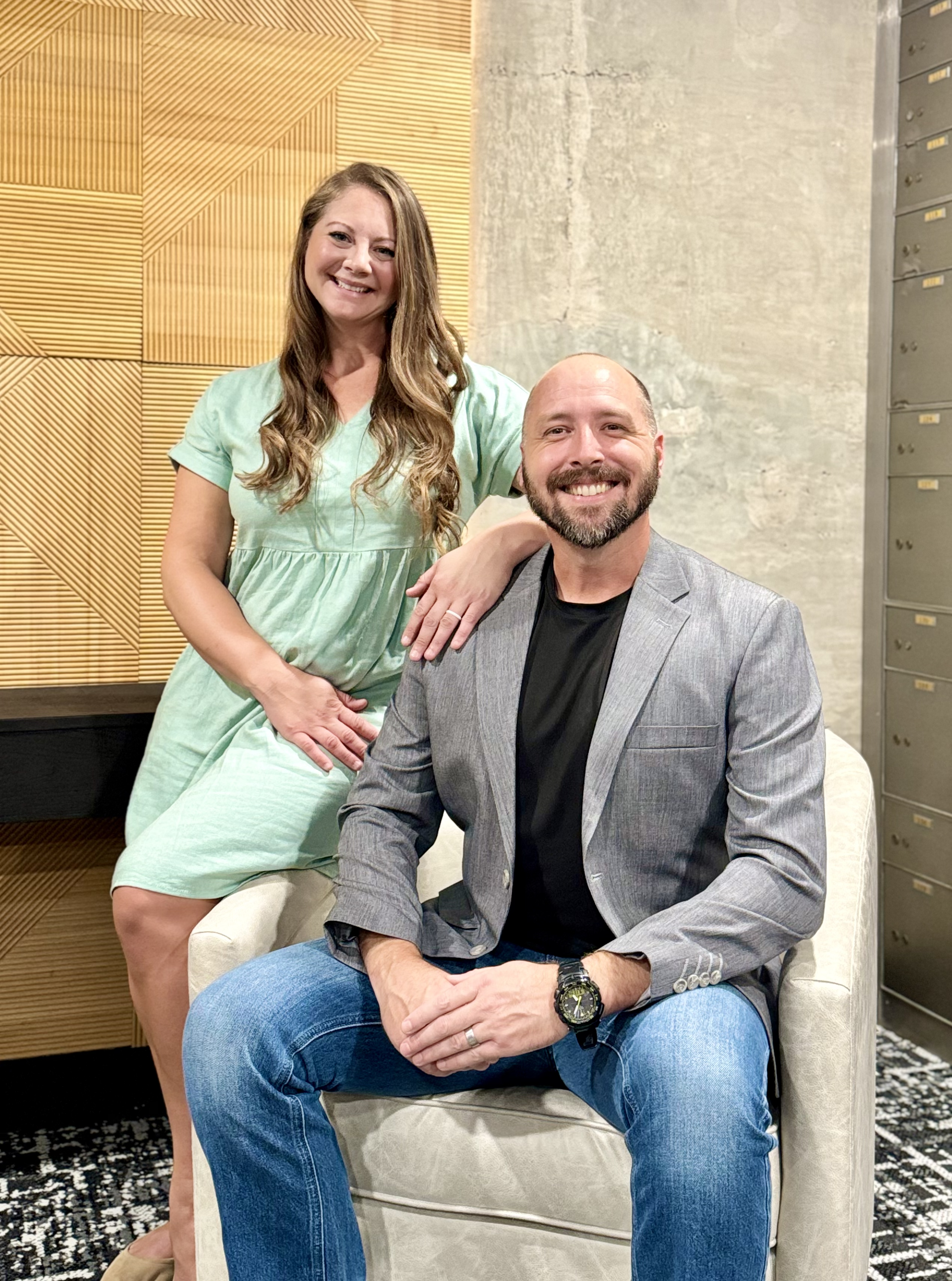 Joshua and Kaity Cunningham, owners of Well Kept House Cleaning
